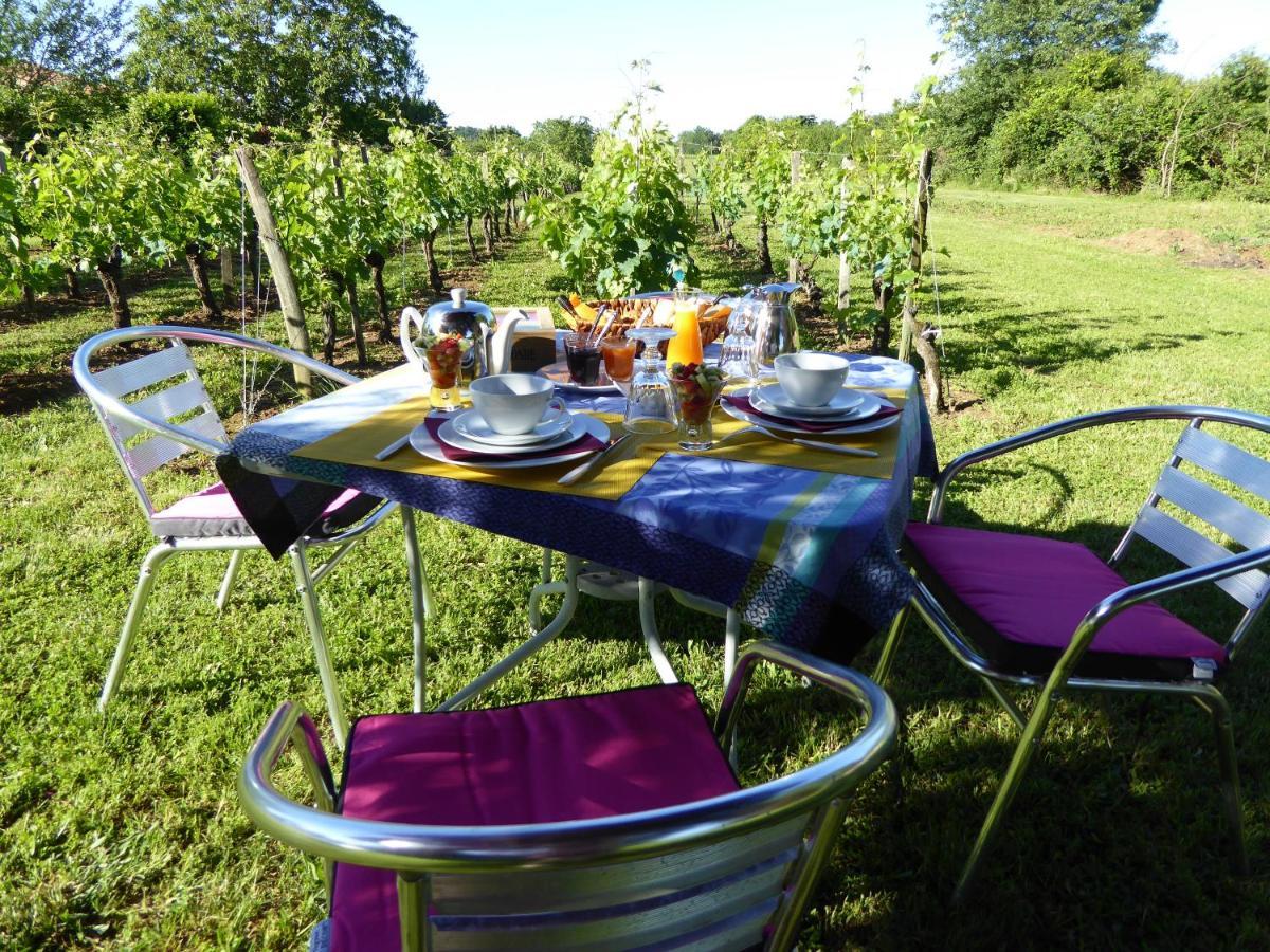 La Vigneraie De Laura Bed and Breakfast Sainte-Colombe  Buitenkant foto