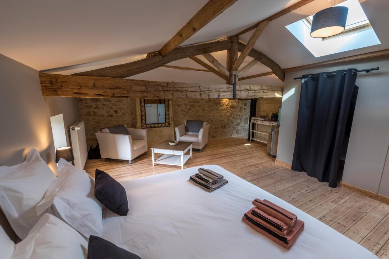 La Vigneraie De Laura Bed and Breakfast Sainte-Colombe  Buitenkant foto