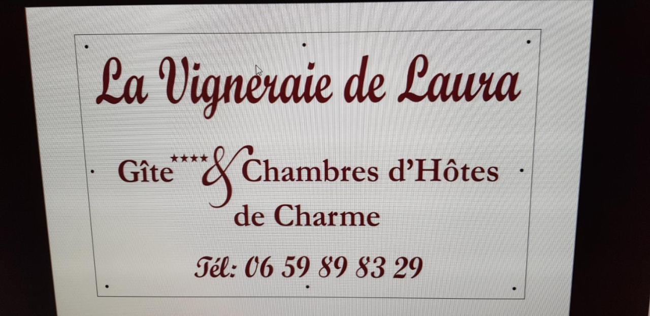 La Vigneraie De Laura Bed and Breakfast Sainte-Colombe  Buitenkant foto